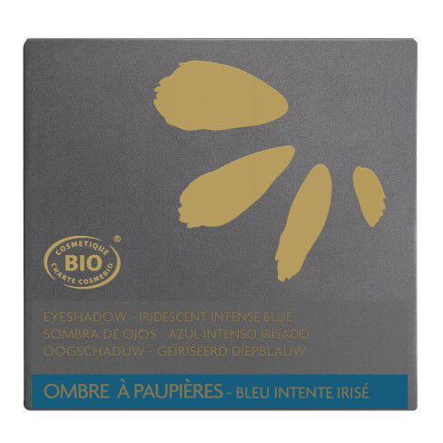 Enveloppe bleu intense iris&eacute; cosm&eacute;tique bio